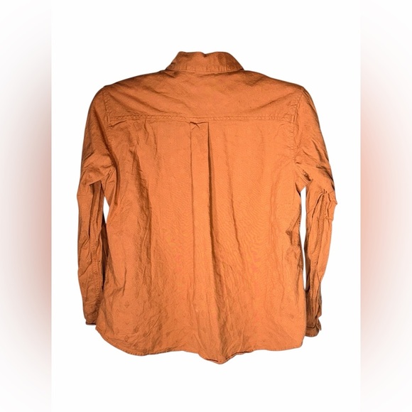 Ariat Women's Rust Button-Up Shirt Relaxed. Medium - Picture 2 of 4